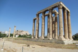 ゼウス神殿とアクロポリス遺跡