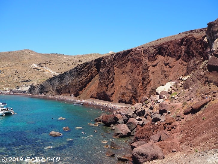 Red Beachの風景