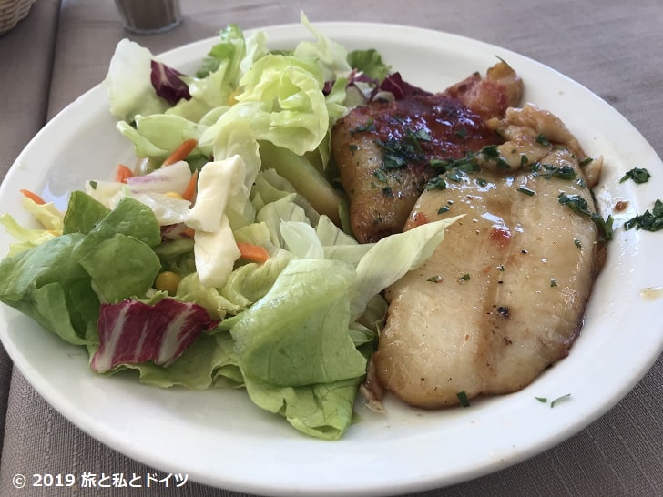 アナカプリでのランチ