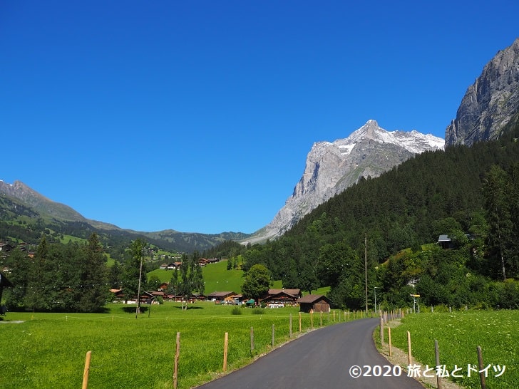 グリンデルワルトの風景