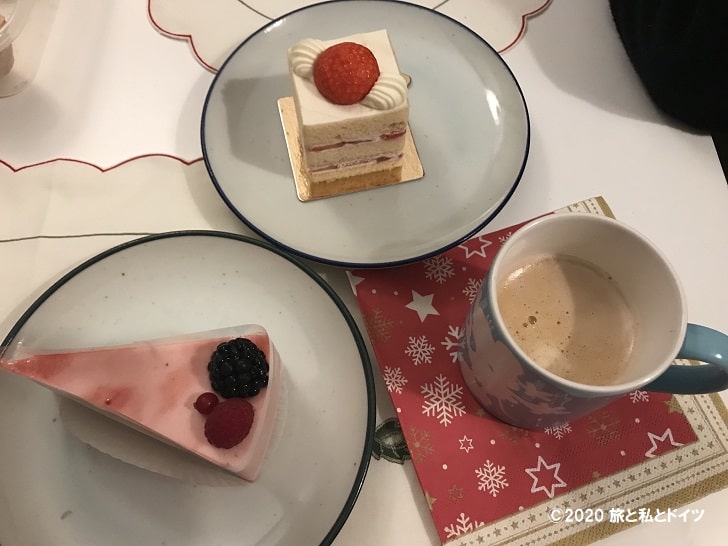 「Cafe Cerisier」のケーキ